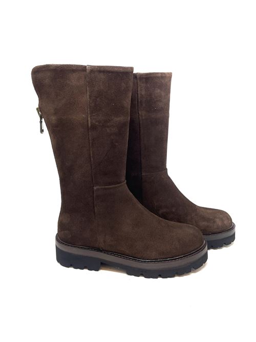 Stivale boots IL LACCIO | MK3579SUEDEMIDBROWN